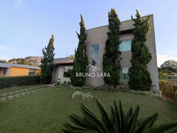 Imagem Casa com 4 dormitórios à venda, 330 m² por R$ 1.190.000,00 - Condomínio Fazenda Solar - Igarapé/MG