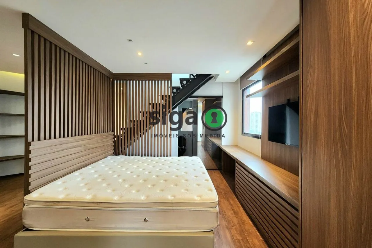 Foto do imóvel Cobertura Duplex na Vila Nova Conceição de 1 Suíte com 1 Vaga - 73m² à Venda.