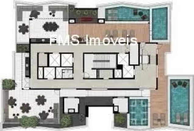 Imagem Apartamento no Paraíso, São Paulo-SP: 3 quartos, 3 suítes, 3 salas, 5 banheiros, 2 vagas, 144m². Venha conhecer!