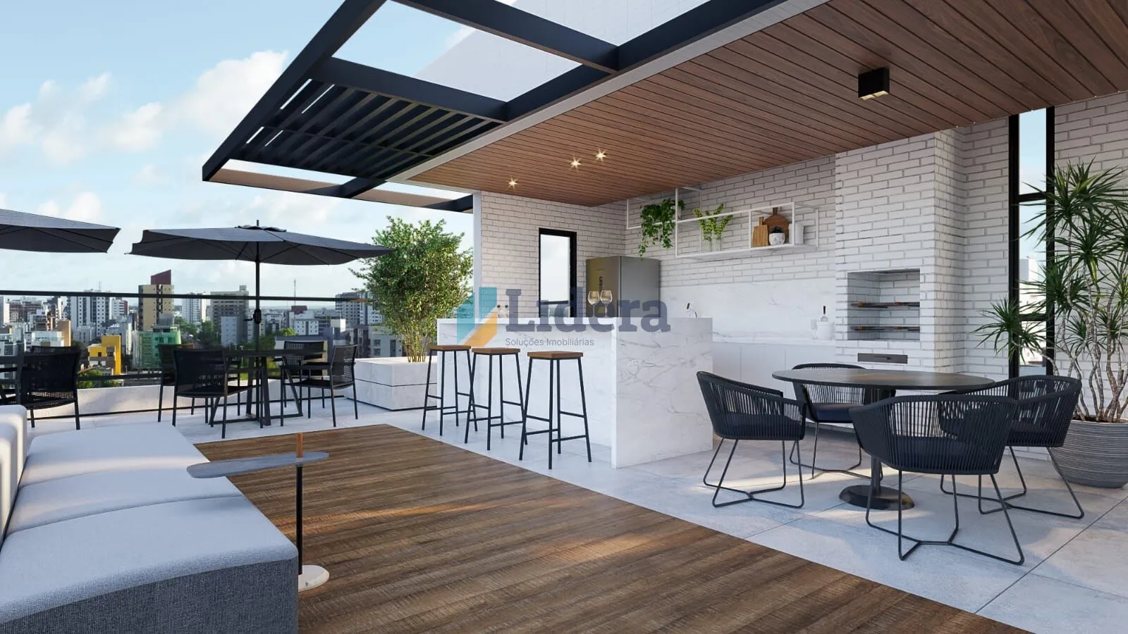 Imagem Apto totalmente mobiliado - 60m² - 2 quartos - 1 suite - em Intermares, Cabedelo/PB