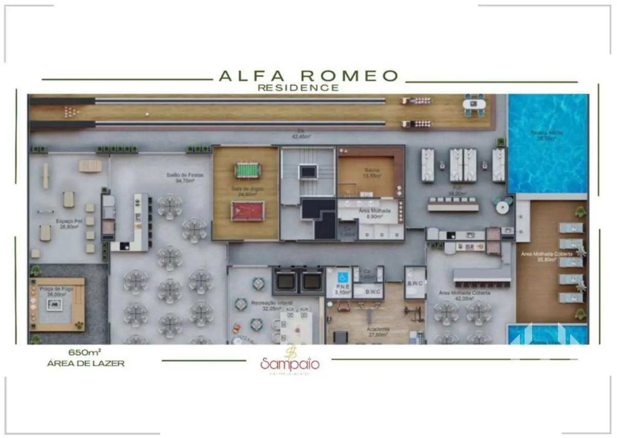 Imagem Apartamento à venda, no Alfa romeo em Itapema, Morretes, com 2 quartos, 67m2