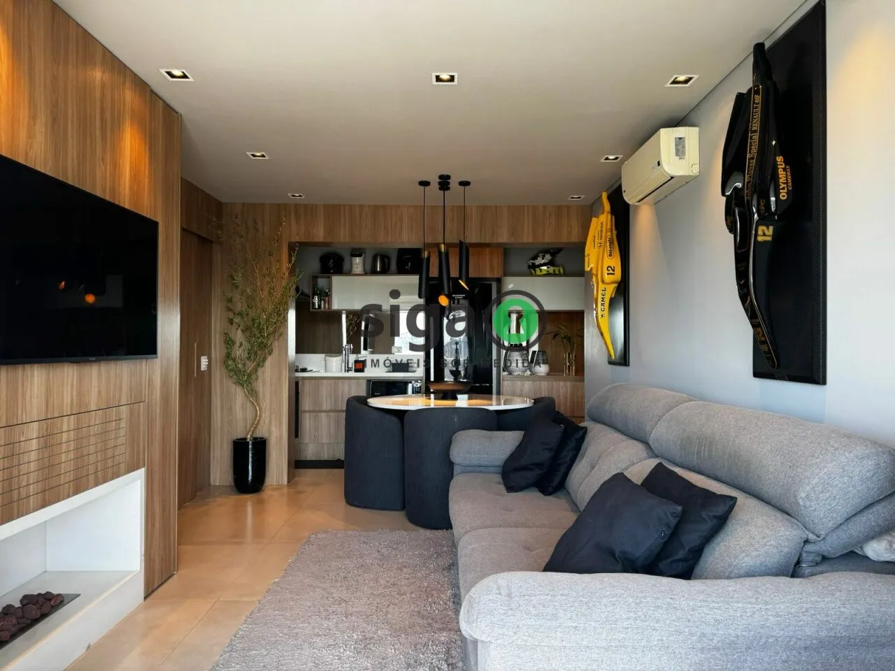 Foto do imóvel Apartamento á venda no Brooklin com 2 quartos, 1 suíte