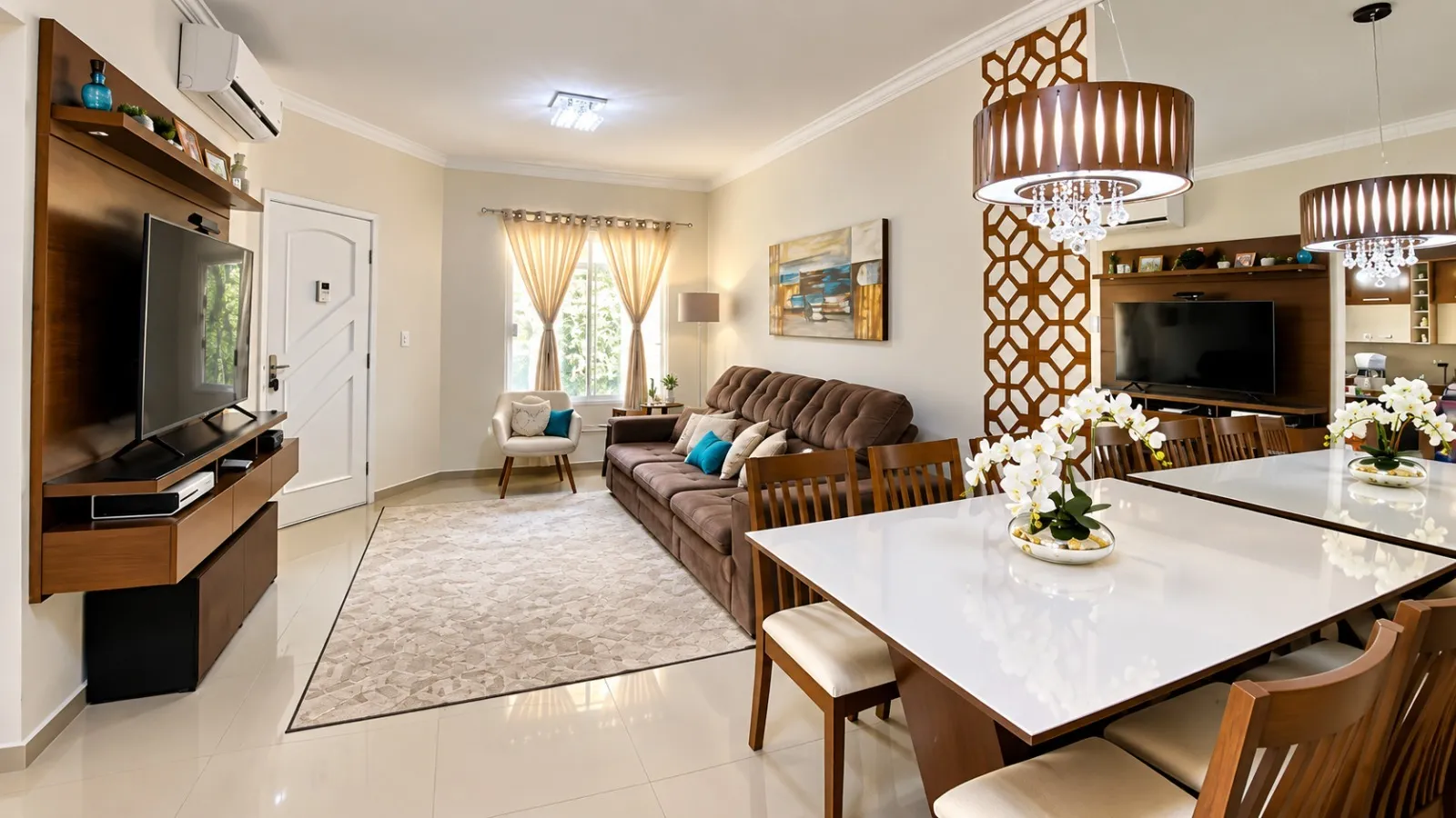 Foto do imóvel Casa térrea com energia solar, 3 dormitórios e ar-condicionado em todos os ambientes no Horto Florestal II em PARQUE SÃO BENTO, SOROCABA - SP