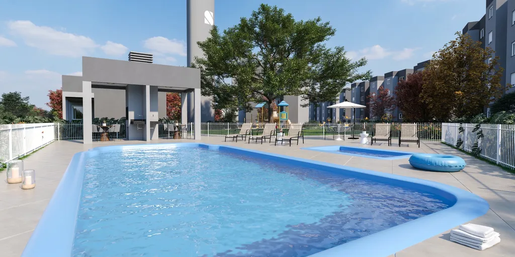 Imagem Apartamento Garden à venda em Viamão, Centro, com 2 quartos, 48,04m2