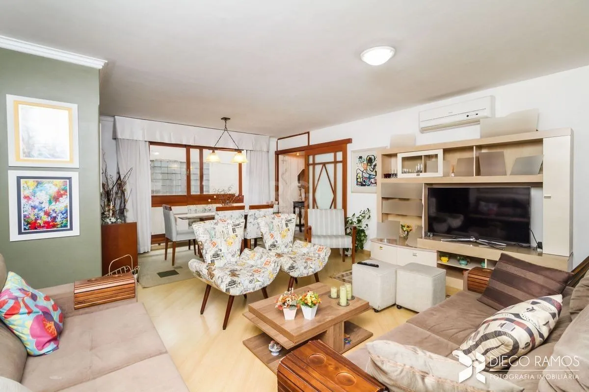 Imagem Apartamento para Venda - 111m², 3 dormitórios, sendo 1 suites, 2 vagas - Menino Deus