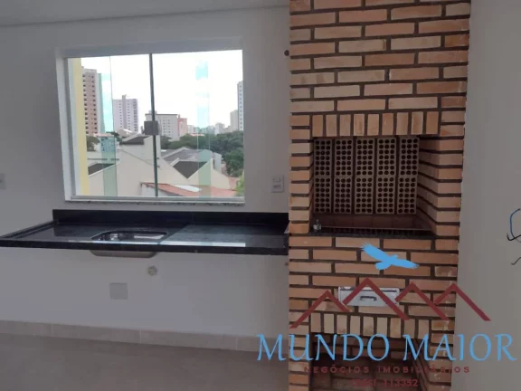 Foto do imóvel Cobertura com 2 Quartos e 2 banheiros à Venda, 100 m Vila Alzira !!
