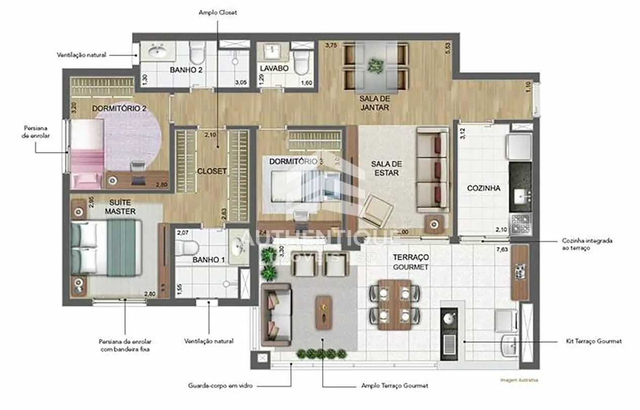 Imagem New Parker Aclimação - Apartamento à venda em São Paulo/SP