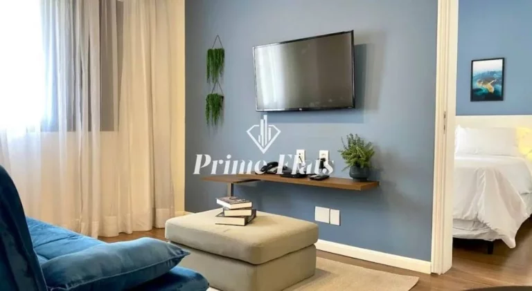 Imagem Flat disponível para venda no Aparthotel Adagio São Paulo Berrini Hotel, com 42m², 1 dormitório e 1 vaga