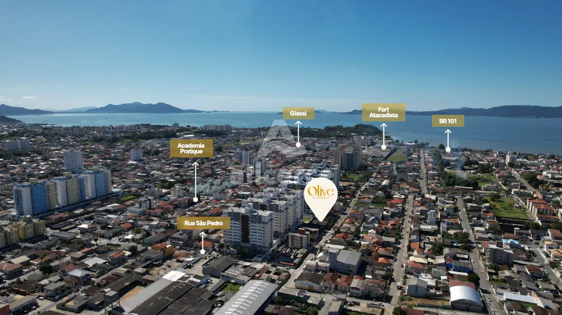 Imagem Apartamento à venda com 2 quartos , 59m² em Areias São José
