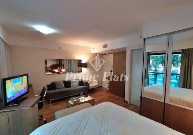 Imagem Flat disponível para venda no Meliá Ibirapuera, com 35m², 1 dormitório e 1 vaga