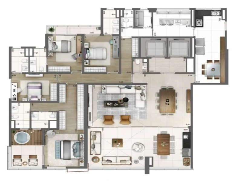 Imagem Cobertura na Vila Olímpia SP, Condomínio One Sixty by Yoo São Paulo, apartamento alto padrão em São Paulo