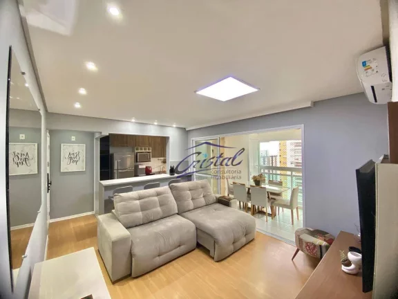 Foto do imóvel Apartamento à venda, 77 m² por R$ 790.000,00 - Ponta da Praia - Santos/SP