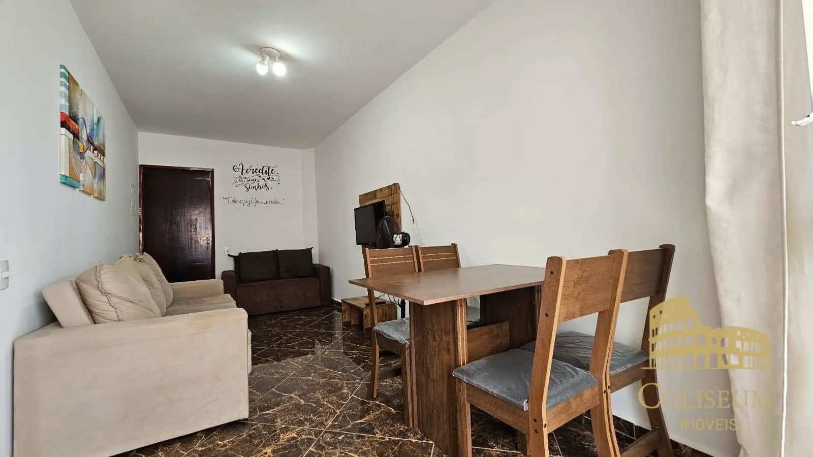 Imagem Apartamento com 1 dormitório à venda, 50 m² por R$ 315.000,00 - Aviação - Praia Grande/SP