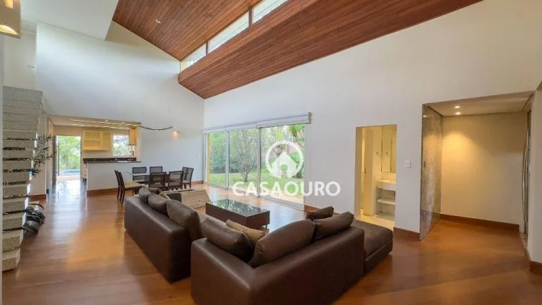 Imagem Casa com 4 suítes à venda, 397 m² por R$ 3.499.000,00 - Alphaville - Lagoa dos Ingleses - Nova Lima/MG