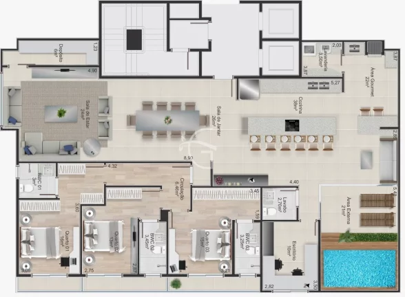 Imagem APARTAMENTO RESIDENCIAL em JOINVILLE - SC, COSTA E SILVA