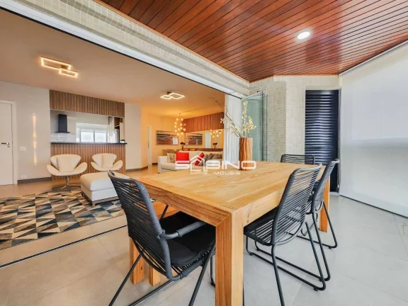 Imagem Apartamento à venda, com 5 Dormitórios 3 Suítes, 176 m² quadra de Tênis, em Riviera de São Lourenço - Bertioga SP