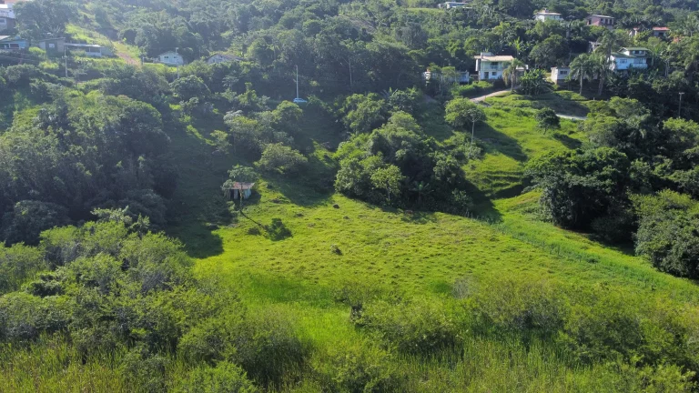 Imagem Área Exclusiva à venda com 12.500 m² no Macacu, Garopaba-SC: Vista para Lagoa e Mar.