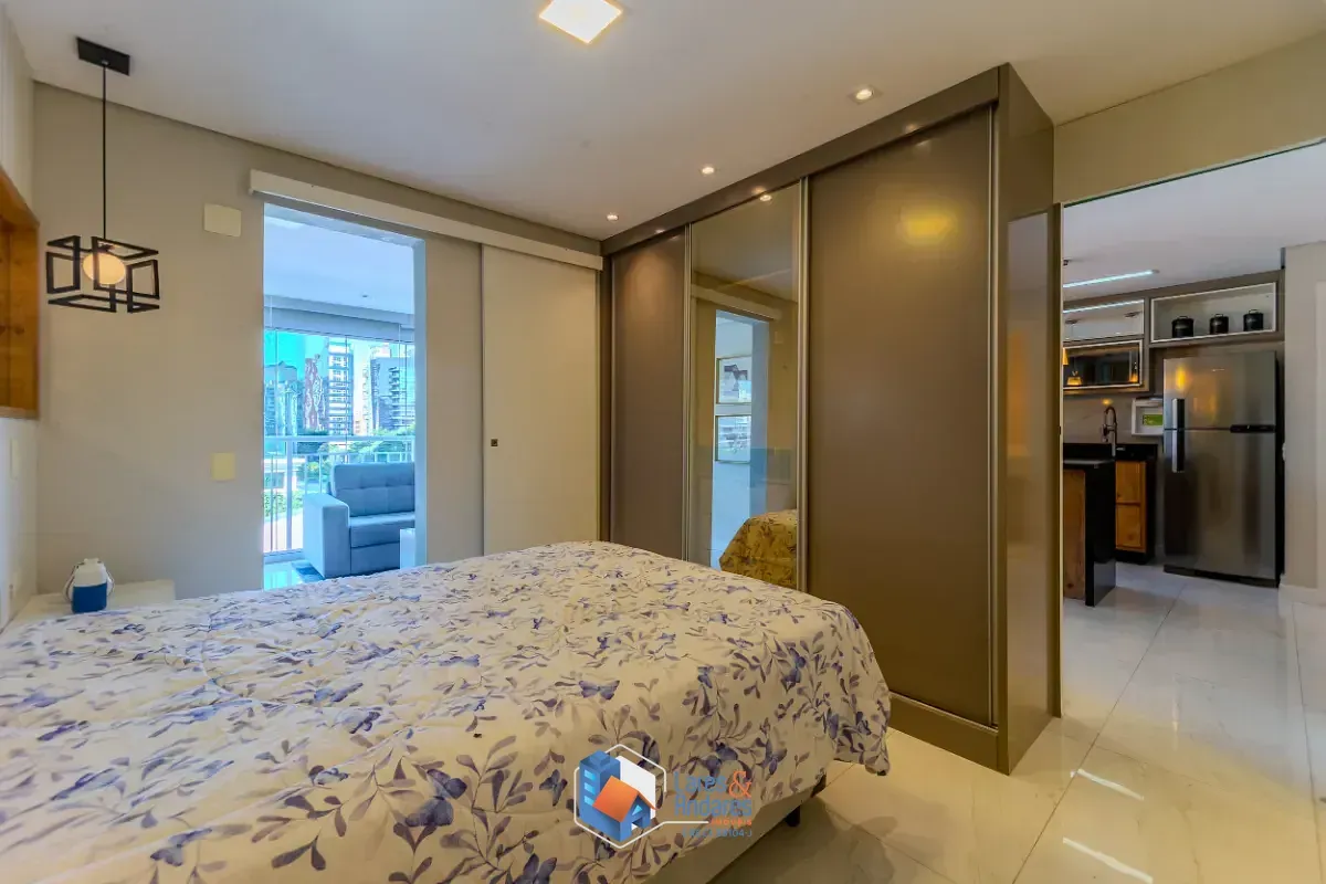 Imagem Apartamento para venda em Vila Olímpia com 1 quarto, sendo 1 suíte, 54m²