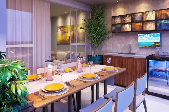Imagem Apartamento com 4 dormitórios à venda, 114 m² por R$ 1.572.393,90 - Praia da Costa - Vila Velha/ES