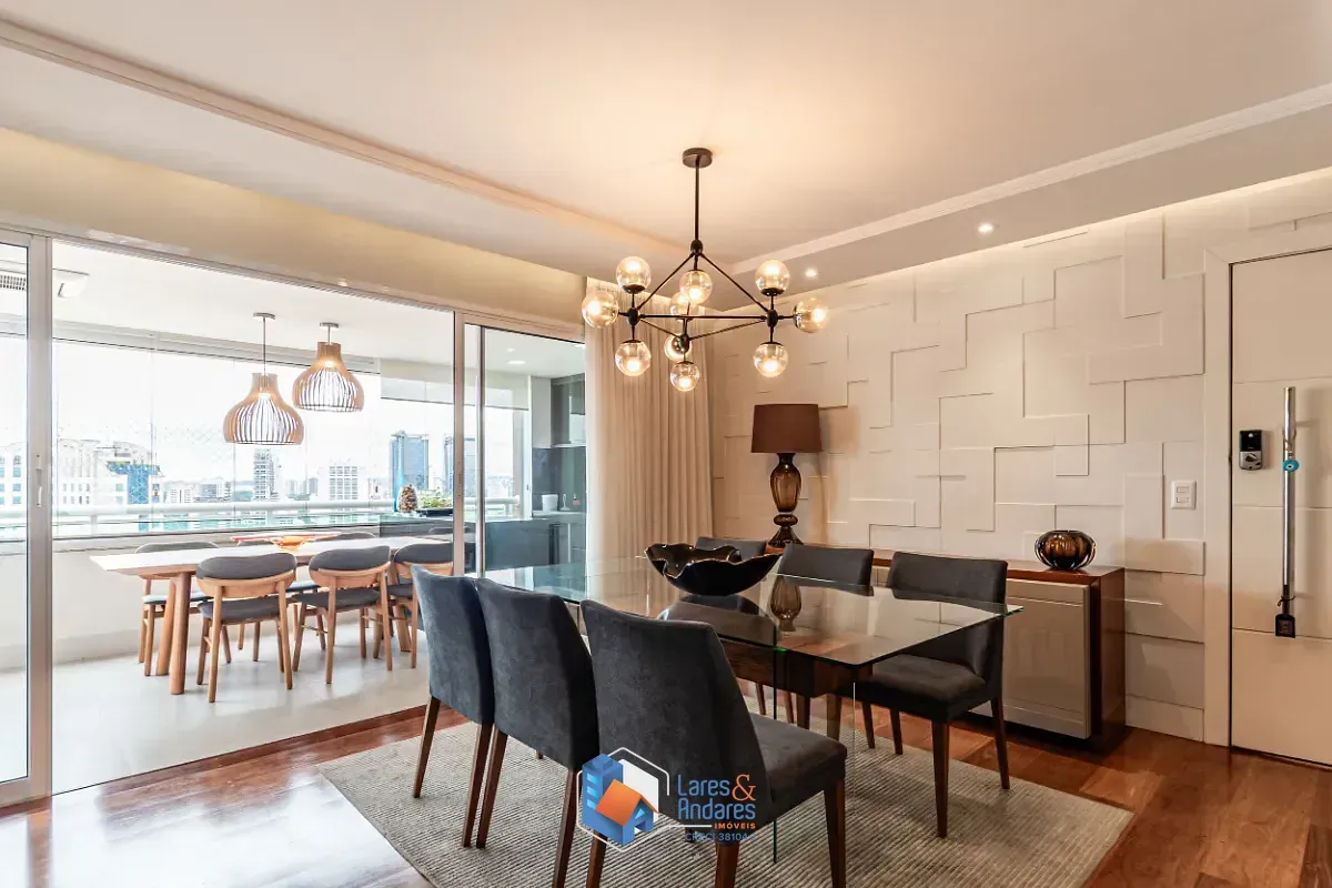 Imagem Apartamento para venda em Vila Gertrudes com 3 quartos, sendo 3 suítes, 147m²
