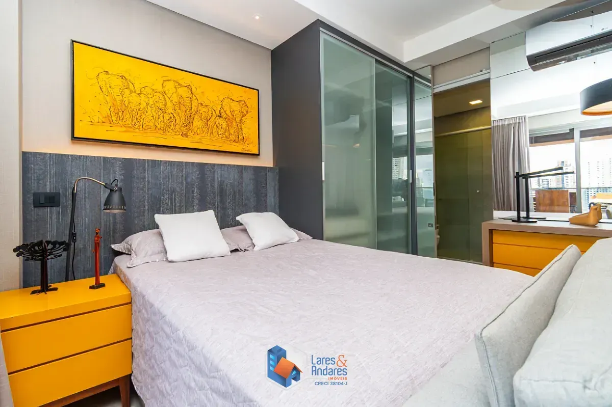 Imagem Apartamento para venda em Brooklin Paulista com 1 quarto, 41m²