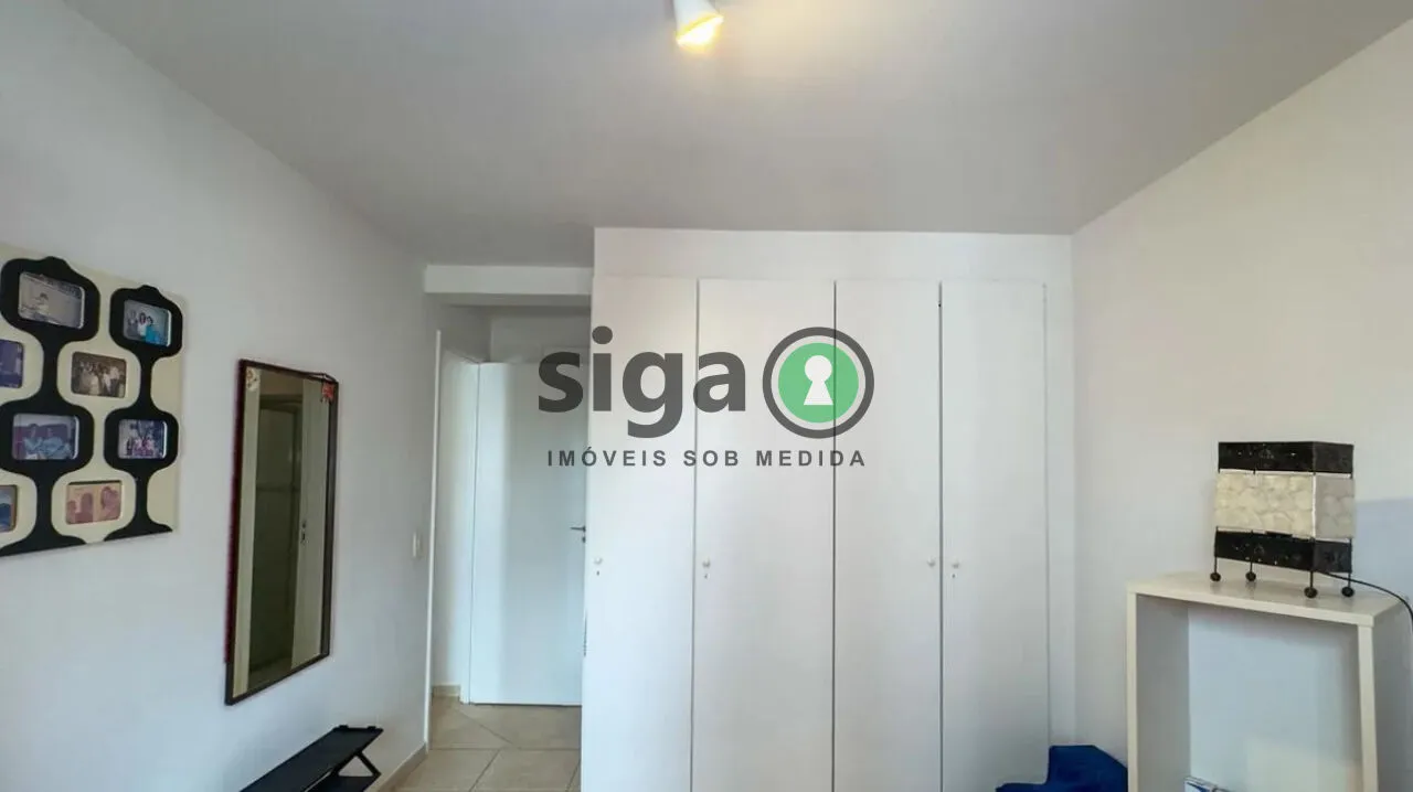 Imagem Apartamento Mobiliado com 2 Quartos no Brooklin Próximo ao Metrô.