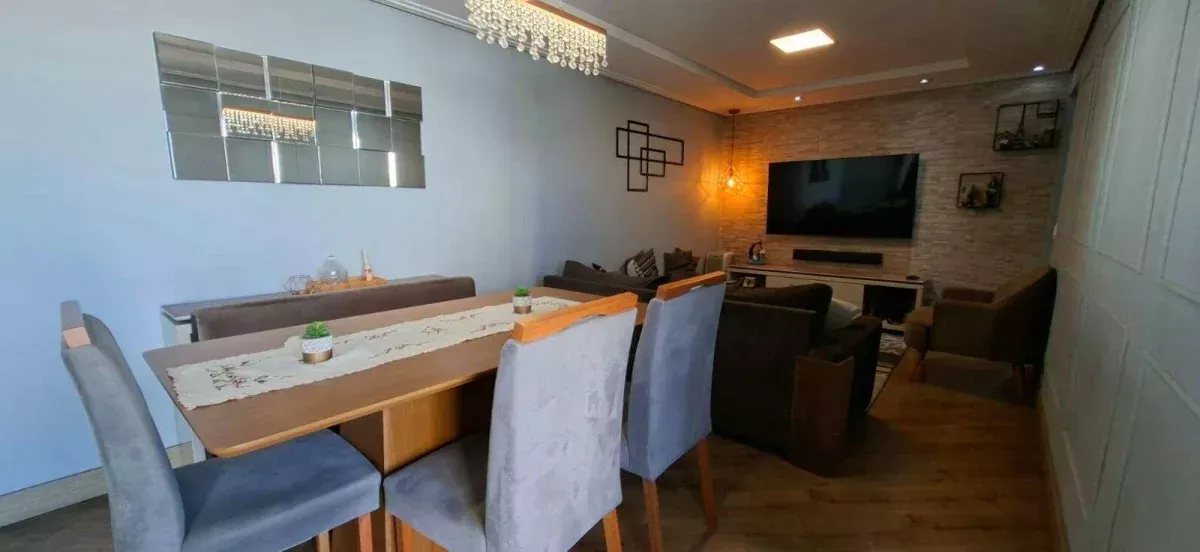 Imagem Apartamento 3 dormitórios e 1 suíte - Bairro Campestre - Santo André.