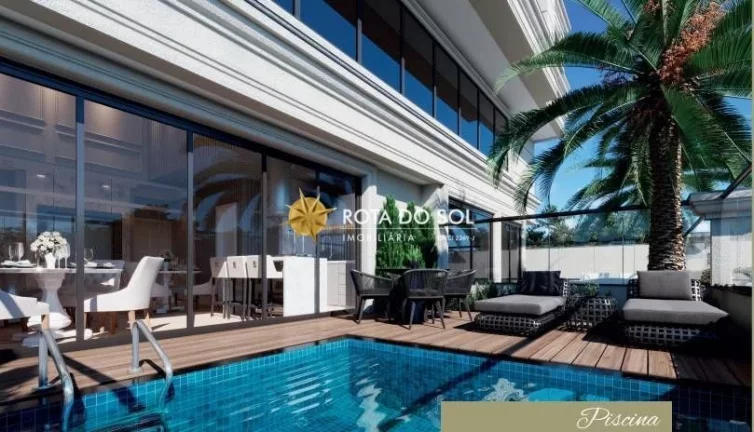 Imagem Via del Mare Apartamento novo à venda 2 suítes Praia de Canto Grande Bombinhas SC