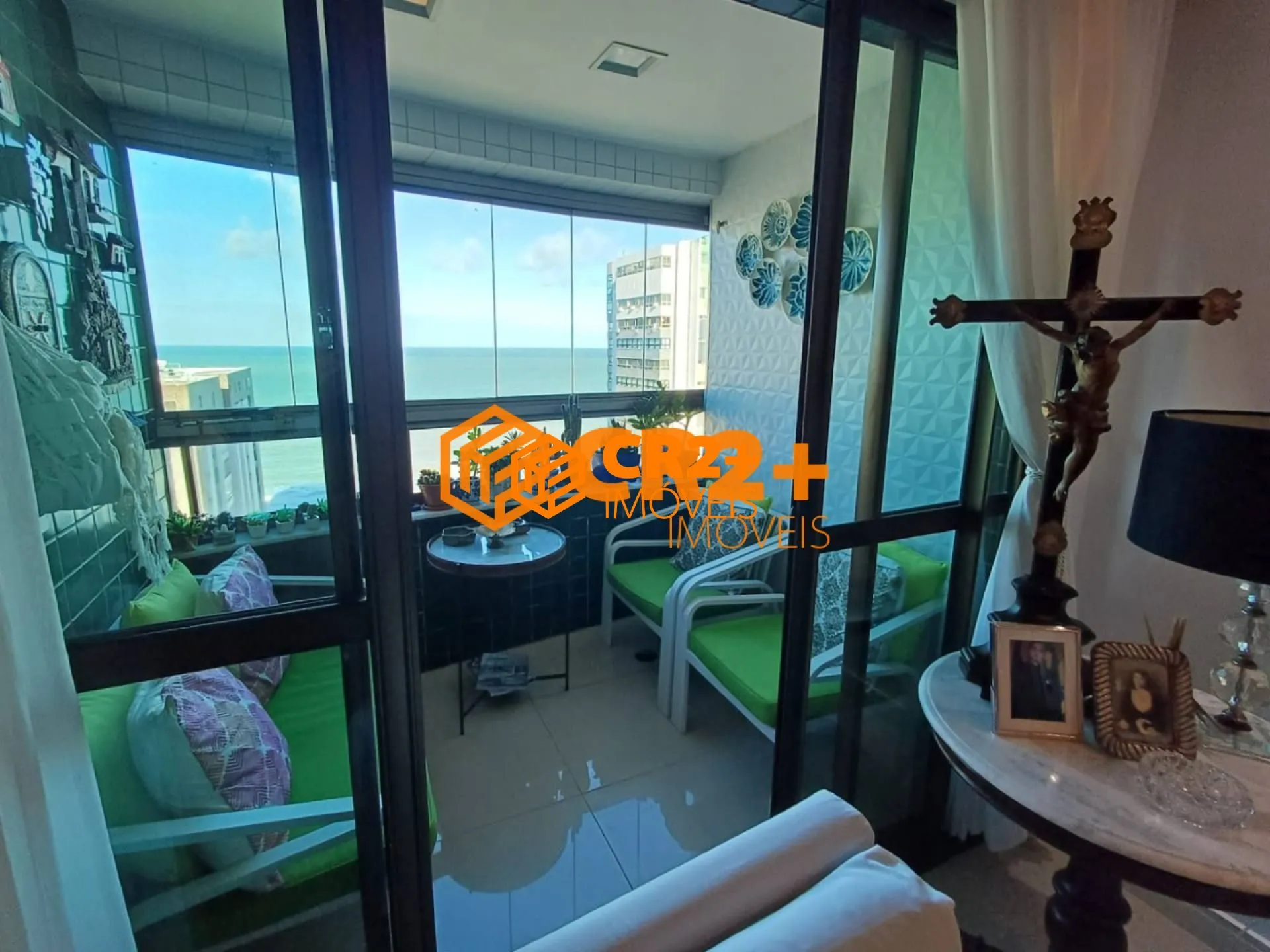 Imagem Apartamento de 96M² 02 quartos, 02 suítes em Boa Viagem com Vista Mar.