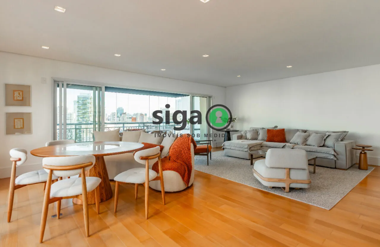 Foto do imóvel Apartamento Alto Padrão no Itaim Bibi de 3 Quartos com 5 Vagas - 275m² à Venda.