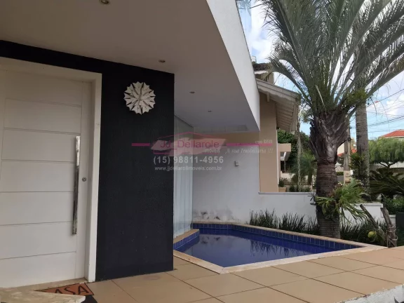 Imagem Linda Casa com 3 suítes em condomínio em Boituva Interior de São Paulo