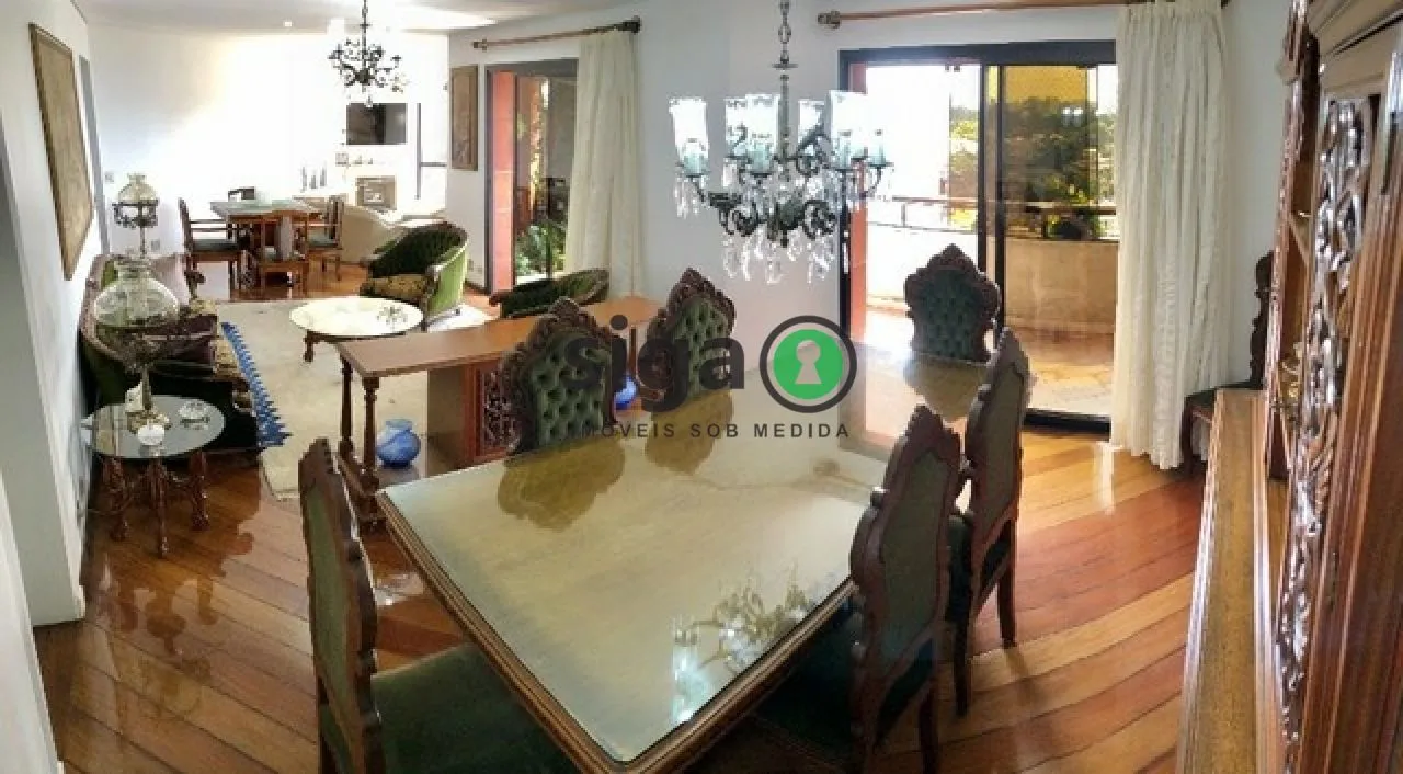 Imagem Apartamento no Panamby com 230 metros - 4 suítes - 5 banheiros - 4 vagas