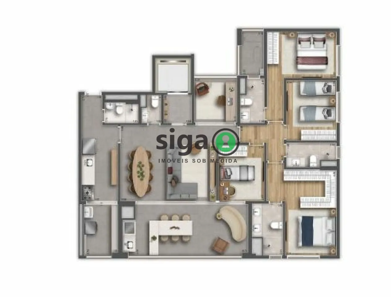 Imagem Apartamento para venda na Vila Clementino, São Paulo - SP