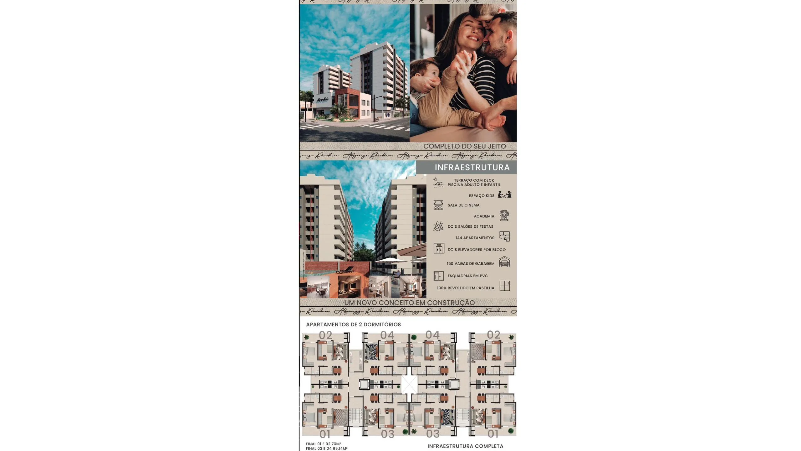 Foto do imóvel Apartamento à venda em Torres, Stan, com 2 quartos, 69.14m2
