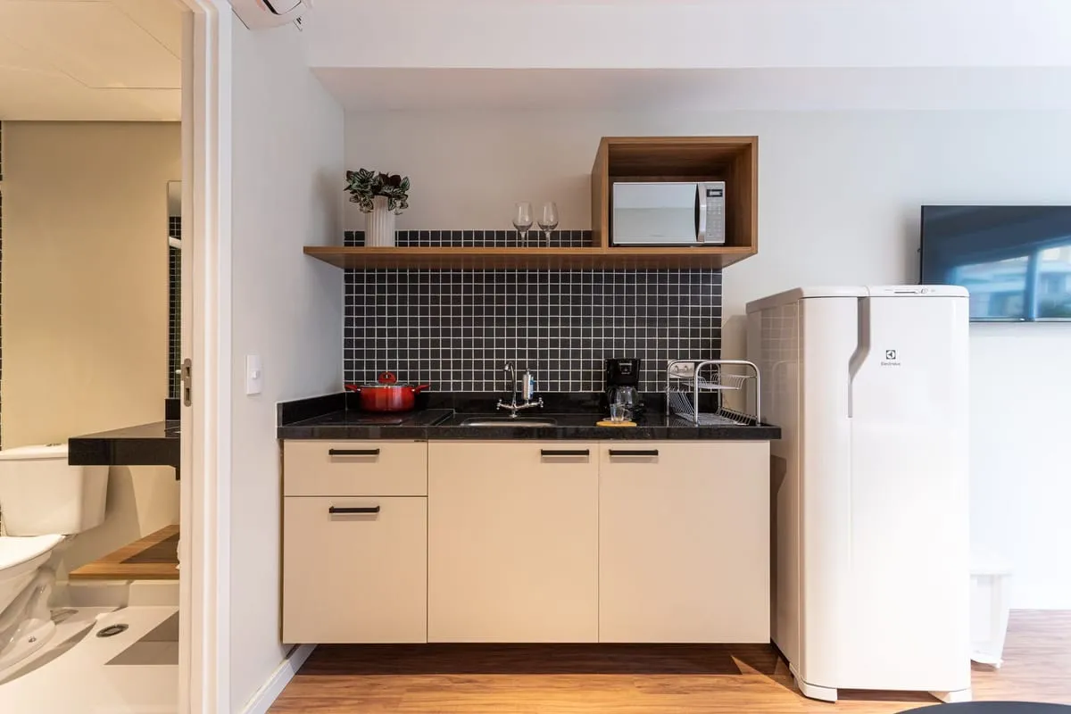 Imagem Apartamento com 1 Quarto para alugar, 28m² - Saúde