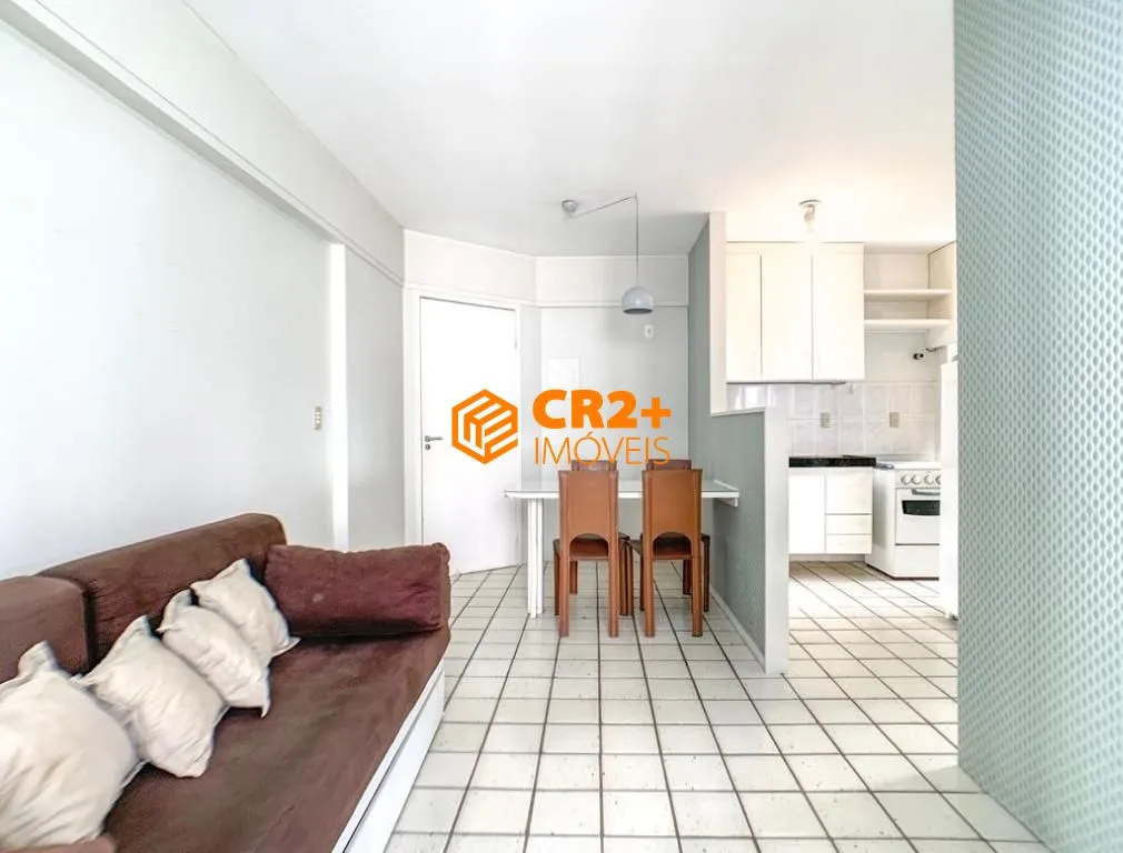 Imagem FLAT MOBILIADO A VENDA - BEIRA MAR - 01 QUARTO - 01 GARAGEM - 36,62M