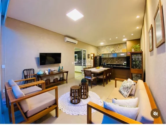 Imagem Casa de 3 dormitórios no Residencial Morada Du Park, Uberaba