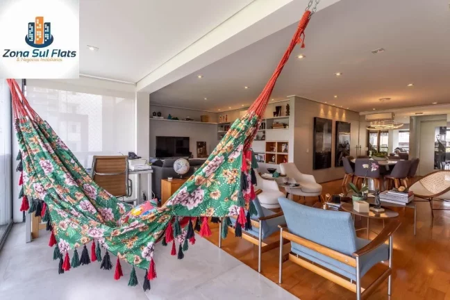 Imagem Apartamento Alto Padrão à Venda Na Vila Nova Conceição Com 3 Suítes e 4 Vagas