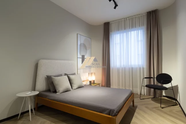Imagem Apartamento mobiliado para alugar no Cambuí: 3 Quartos, 1 Suíte, 4 Banheiros, 1 Vaga de Garagem, 180m² - Campinas-SP