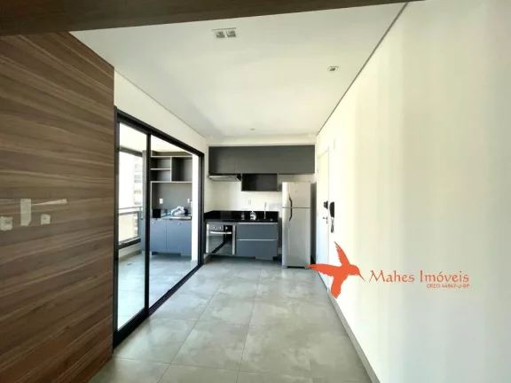 Imagem Apartamento para alugar em São Paulo-SP, Pinheiros: 1 quarto, 1 suíte, 1 sala, 1 banheiro, 1 vaga, 32m² de área.