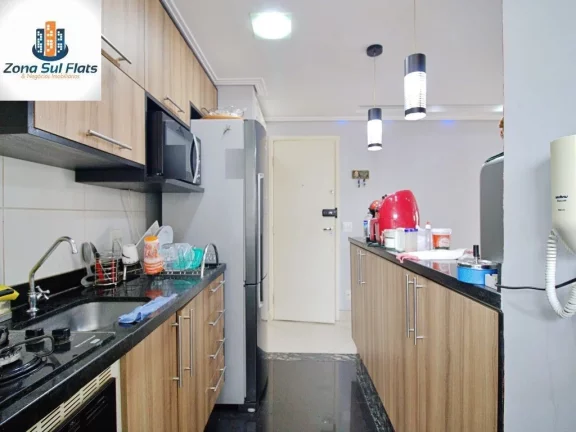 Imagem Apartamento Mobiliado à Venda Na Região Da Vila Andrade Com 2 Dormitórios e 1 Vaga