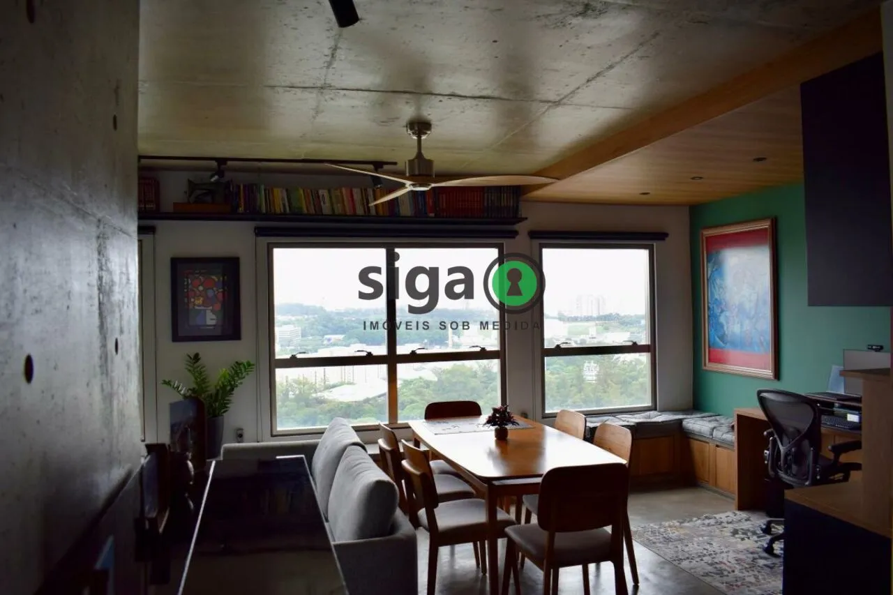 Imagem 26º andar com vista permanente para o Rio Pinheiros | 70 m² | 2 vagas grandes