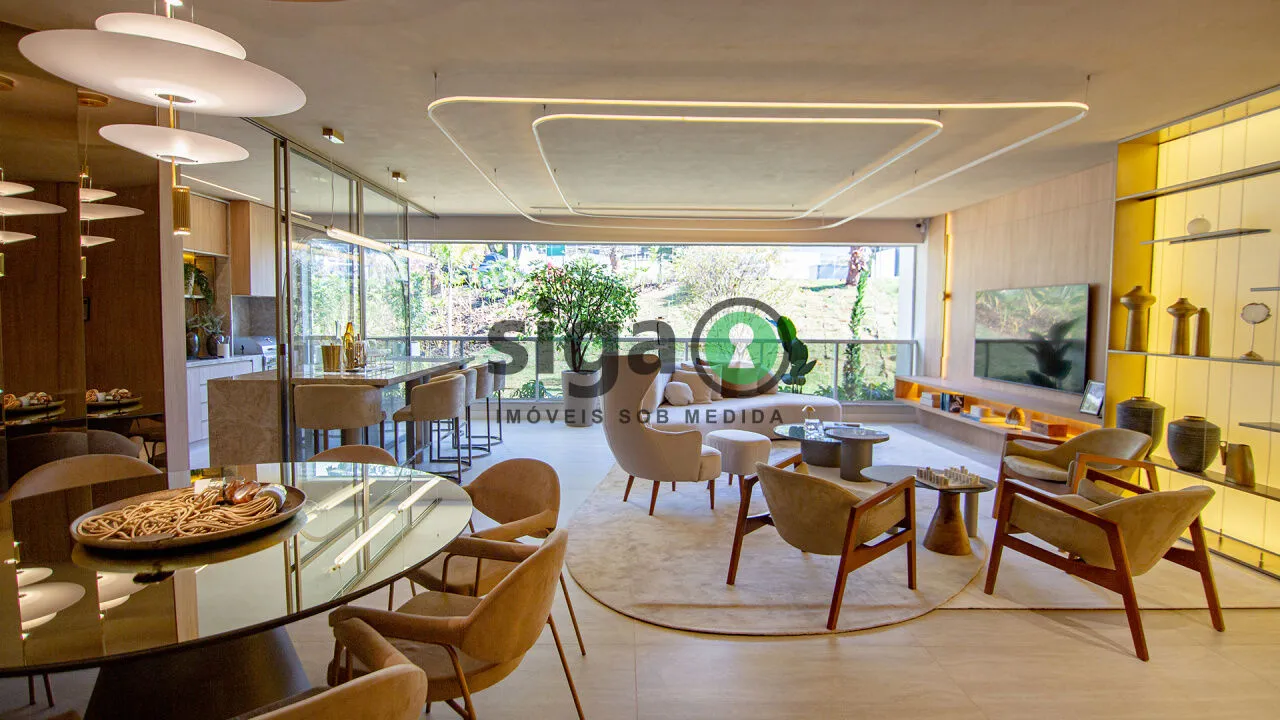Imagem Apartamento 140 m² | 4 dormitórios 3 suítes | Living ampliado Varanda gourmet | 2 vagas | Depósito