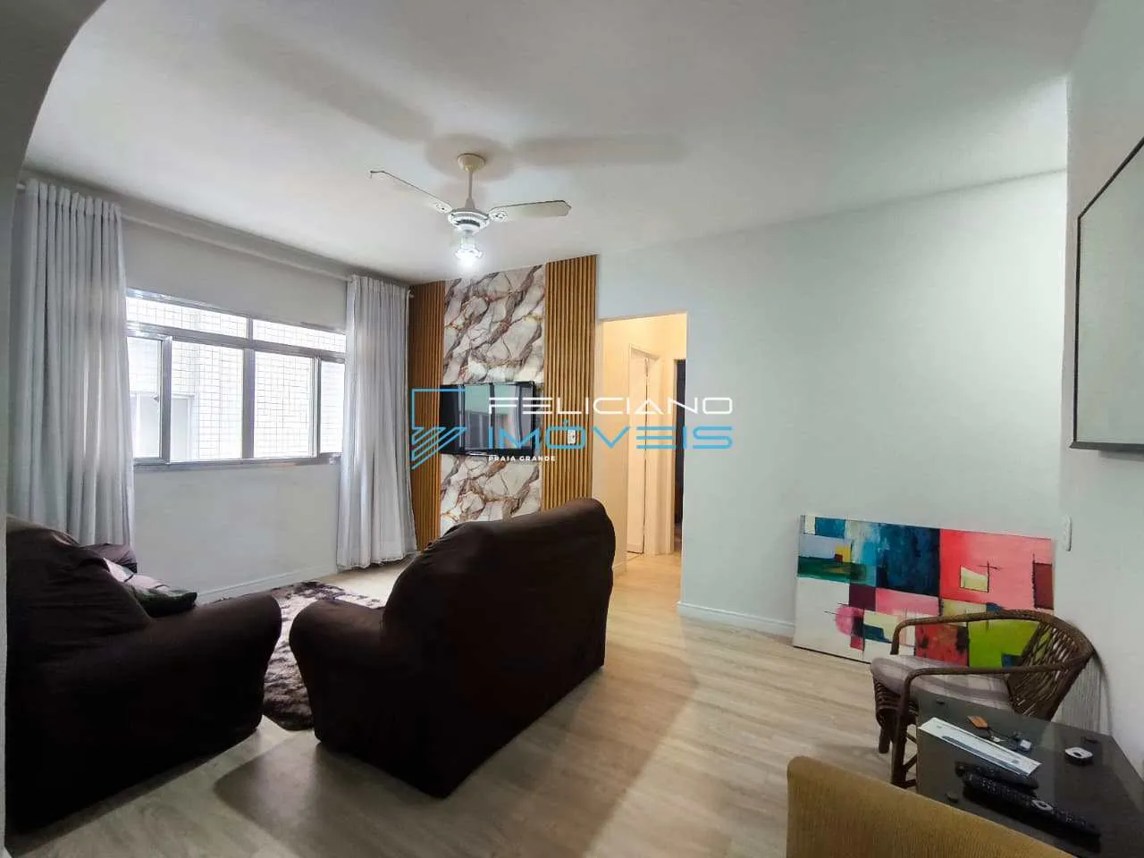 Foto do imóvel Apartamento com 2 quartos, Canto do Forte, Praia Grande - R$ 479 mil, Cod: 7491 em Avenida Paris