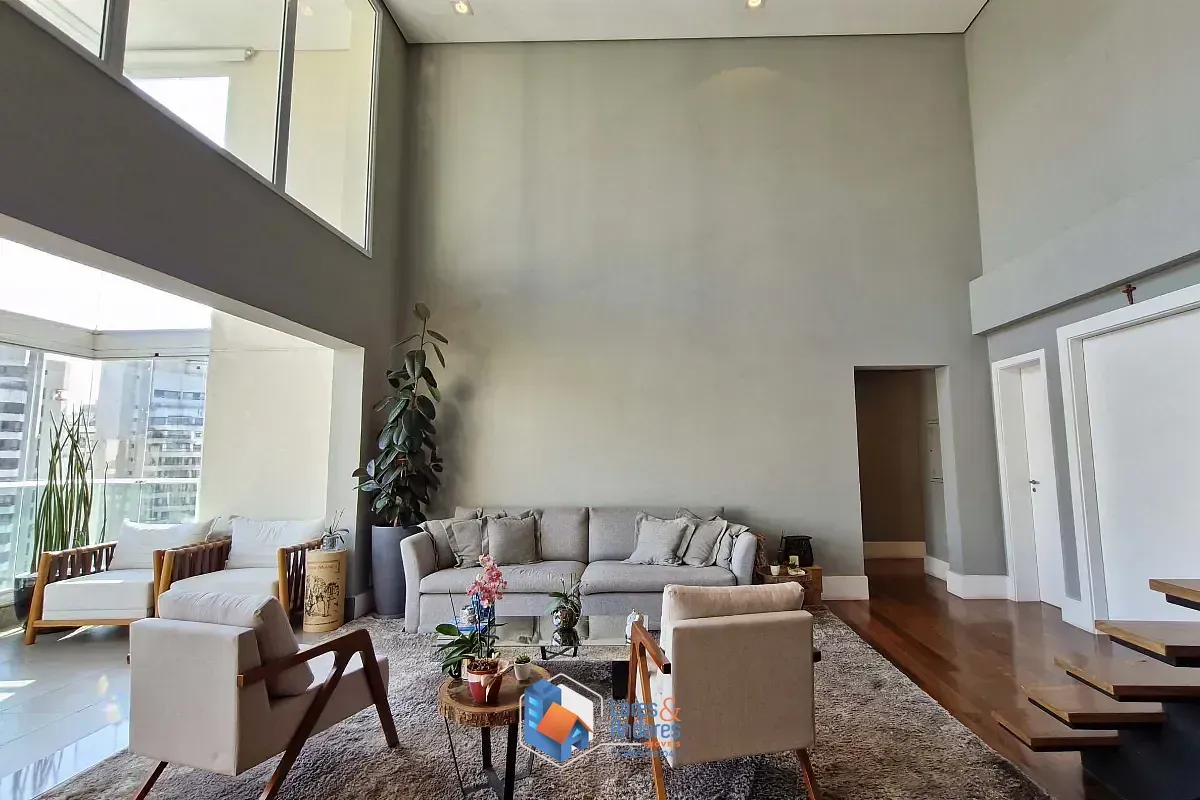 Imagem Cobertura para venda em Paraíso do Morumbi com 3 quartos, sendo 3 suítes, 402m²