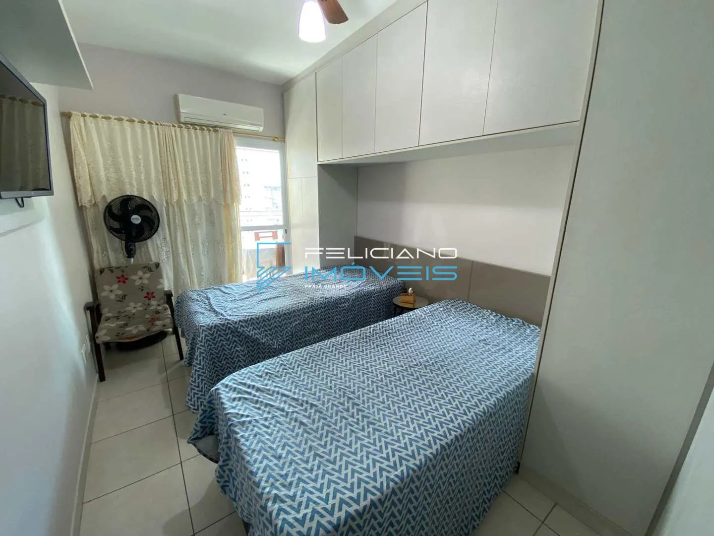 Imagem Apartamento com 2 quartos, Guilhermina, Praia Grande - R$ 670 mil, Cod: 5791