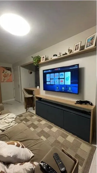 Imagem Apartamento com 02 quartos e 01 vaga fixa no Bairro Morro Santana