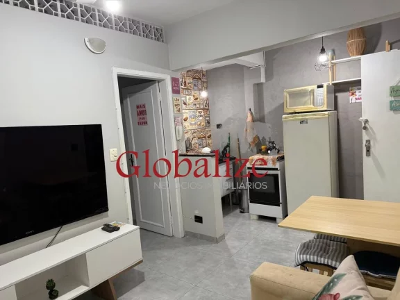 Imagem Apartamento 01 dormitório R$ 355.000,00 em frente à Praia no bairro Embaré Santos- SP