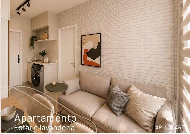 Imagem Apartamento para Venda em Curitiba, Bacacheri, 1 dormitório, 1 suíte, 1 banheiro