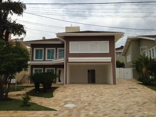Imagem Luxuosa Casa no Condomínio Alphaville 1 Campinas para Locação - 5 Suítes, Piscina, Sauna e Jacuzzi